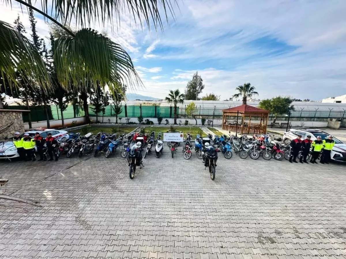 Antalya’da Motosiklet Sürücülerine Büyük Cezalar