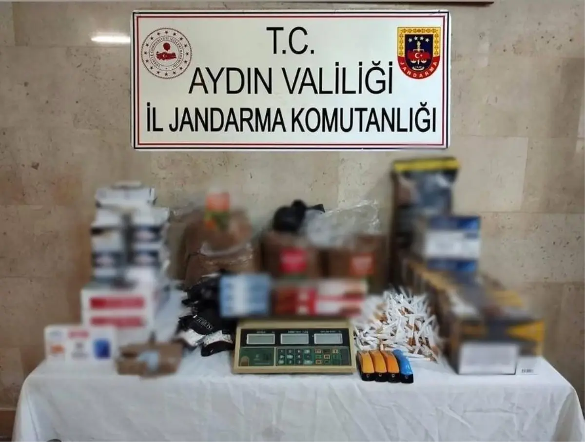 Aydın’da Jandarma Operasyonu: Binlerce Bandrolsüz Sigara Ele Geçirildi