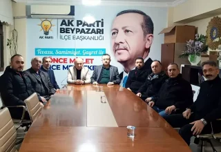 Beypazarı’nda AK Parti ve MHP İlçe Başkanları İşbirliği İçin Bir Araya Geldi