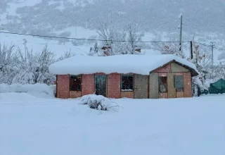 Bingöl’de Kar Yağışı 191 Yerleşim Yerinin Yolunu Kapattı