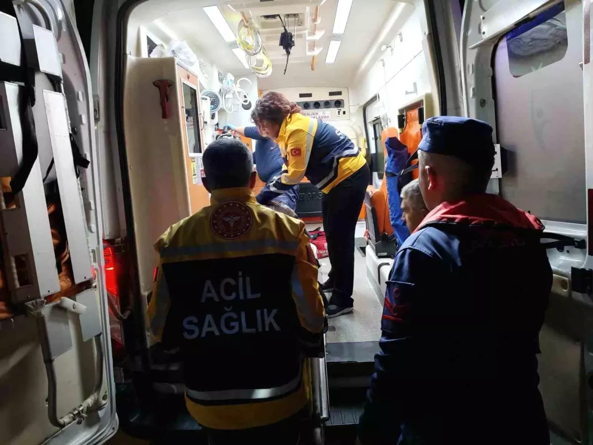 Bozcaada’da Tıbbi Tahliye Gerçekleşti