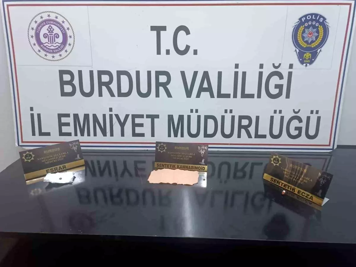 Burdur’da Uyuşturucu Operasyonu: Üç Şüpheli Tutuklandı