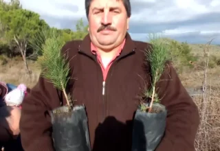 Burhaniye’de ‘Bir Fidan Bin Nefes’ Fidan Dikme Etkinliği Düzenlendi