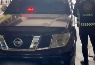 Bursa’da Çakar Lamba Kullanan 163 Araç İçin 1 Milyondan Fazla Ceza Kesildi