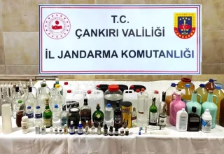 Çankırı’da Kaçak Alkol Operasyonu: 45 Litre Etil Alkol Ele Geçirildi