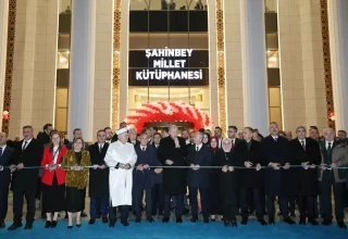 Cumhurbaşkanı Erdoğan, Gaziantep Şahinbey Millet Kütüphanesi’nin açılışını yaptı