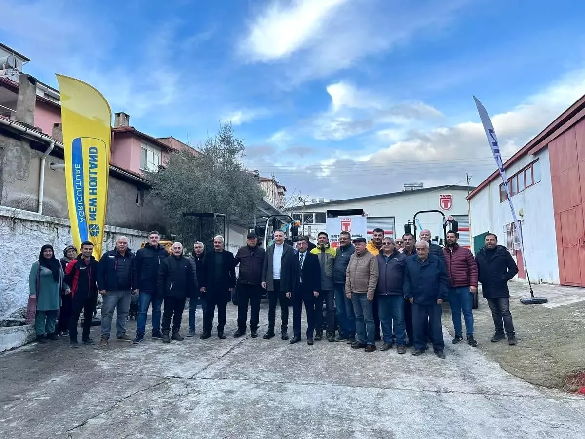 Denizli Buldan’da Üzüm Üreticilerine Makine Desteği