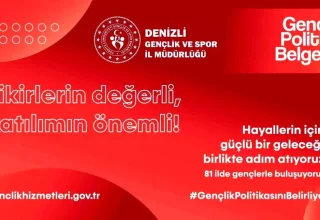 Denizli’de Gençlik Politika Belgesi Vizyon Çalıştayı 19 Aralık’ta Düzenlenecek