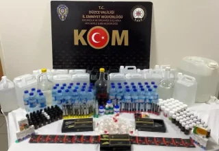 Düzce’de Alkol ve Tütün Kaçakçılığına Büyük Darbe