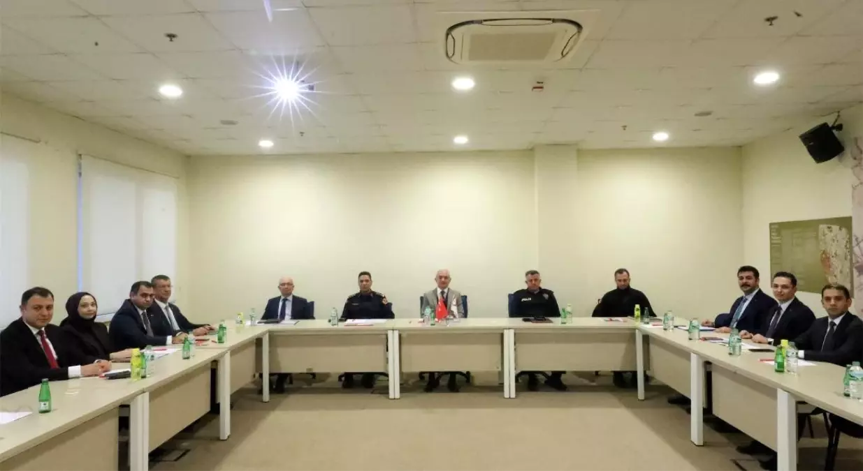 Düzensiz Göçle Mücadele İçin Toplantı Yapıldı