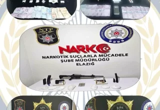 Elazığ’da Uyuşturucu Operasyonları: 12 Gözaltı
