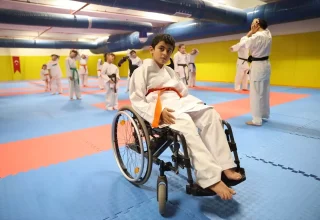 Engelli Genç Ali Taha, Karate ile Öz Güven Kazandı