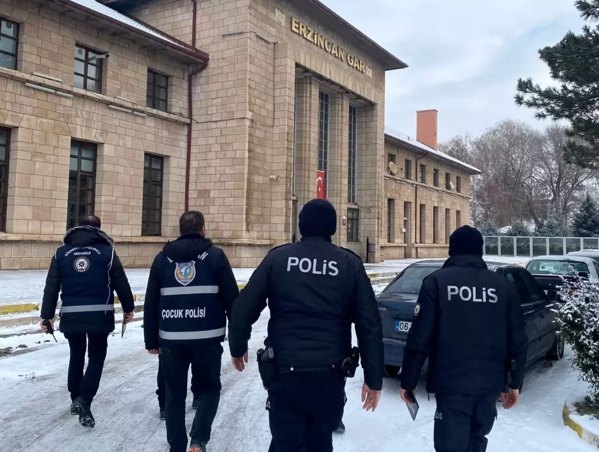 Erzincan’da Düzensiz Göç ile Mücadele Devam Ediyor