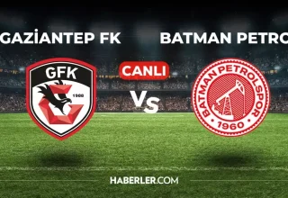 Gaziantep FK Batman Petrol CANLI izle! (ŞİFRESİZ) Gaziantep FK Batman Petrol maçı hangi kanalda, canlı yayın nerede ve nasıl izlenir?