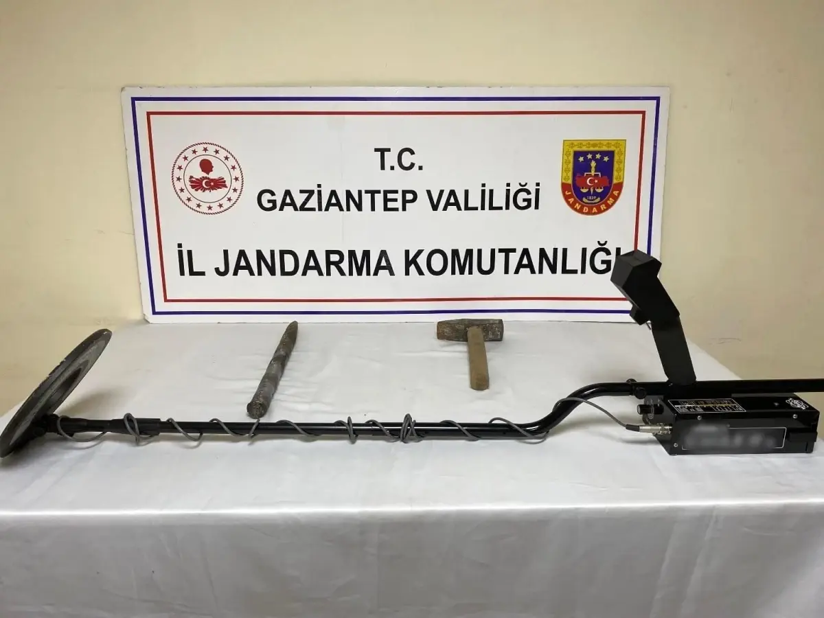 Gaziantep’te Tarihi Eser Kaçakçılığı Operasyonu: 2 Şüpheli Yakalandı