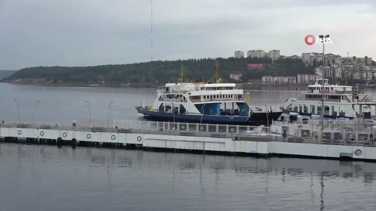 Gökçeada ve Bozcaada’ya Feribot Seferleri İptal Edildi