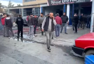 Isparta’da LPG’li Araç Tüpü Patladı, Yangın Çıktı