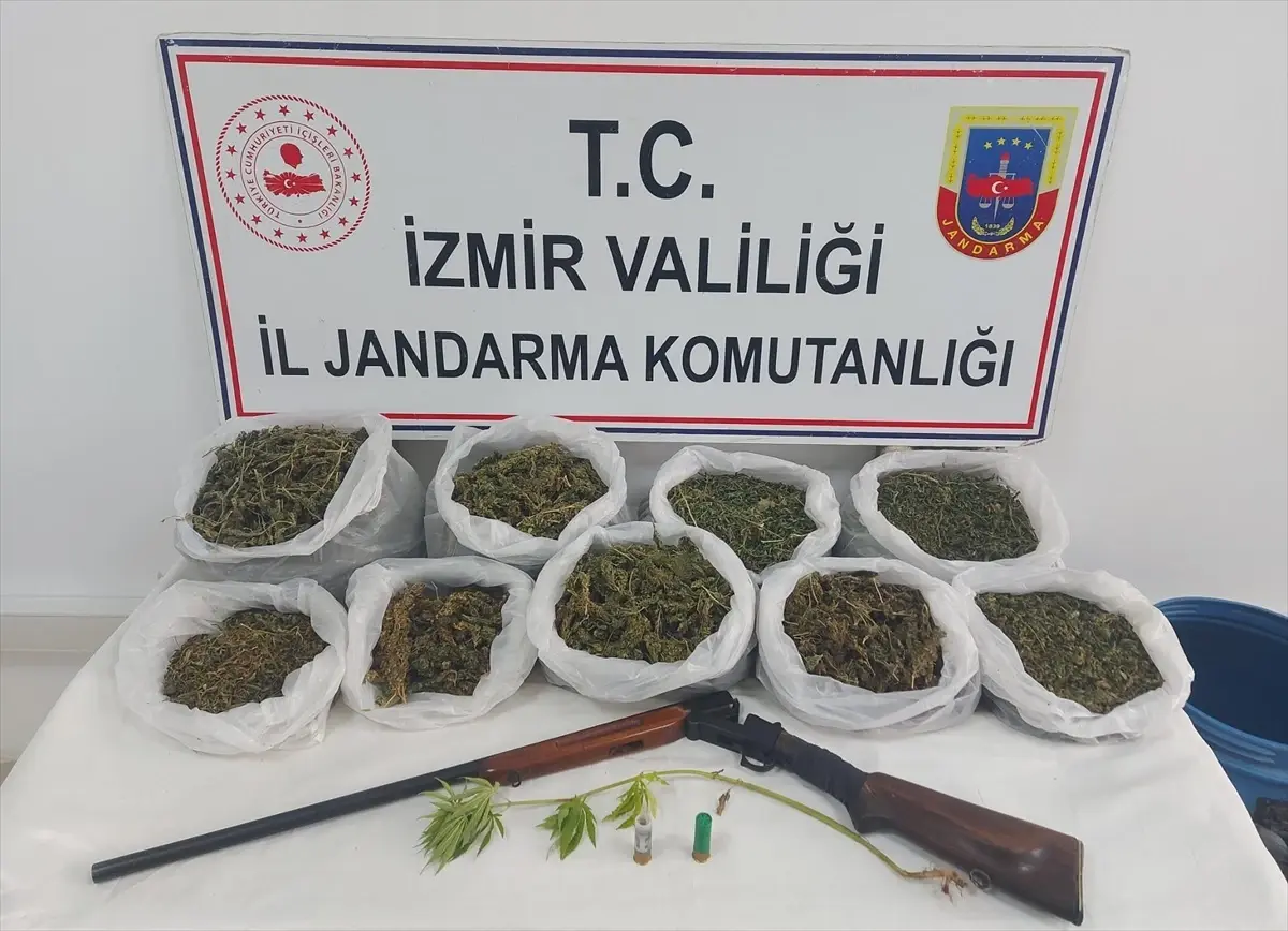 İzmir’in Kiraz ilçesinde uyuşturucu operasyonu: 1 gözaltı