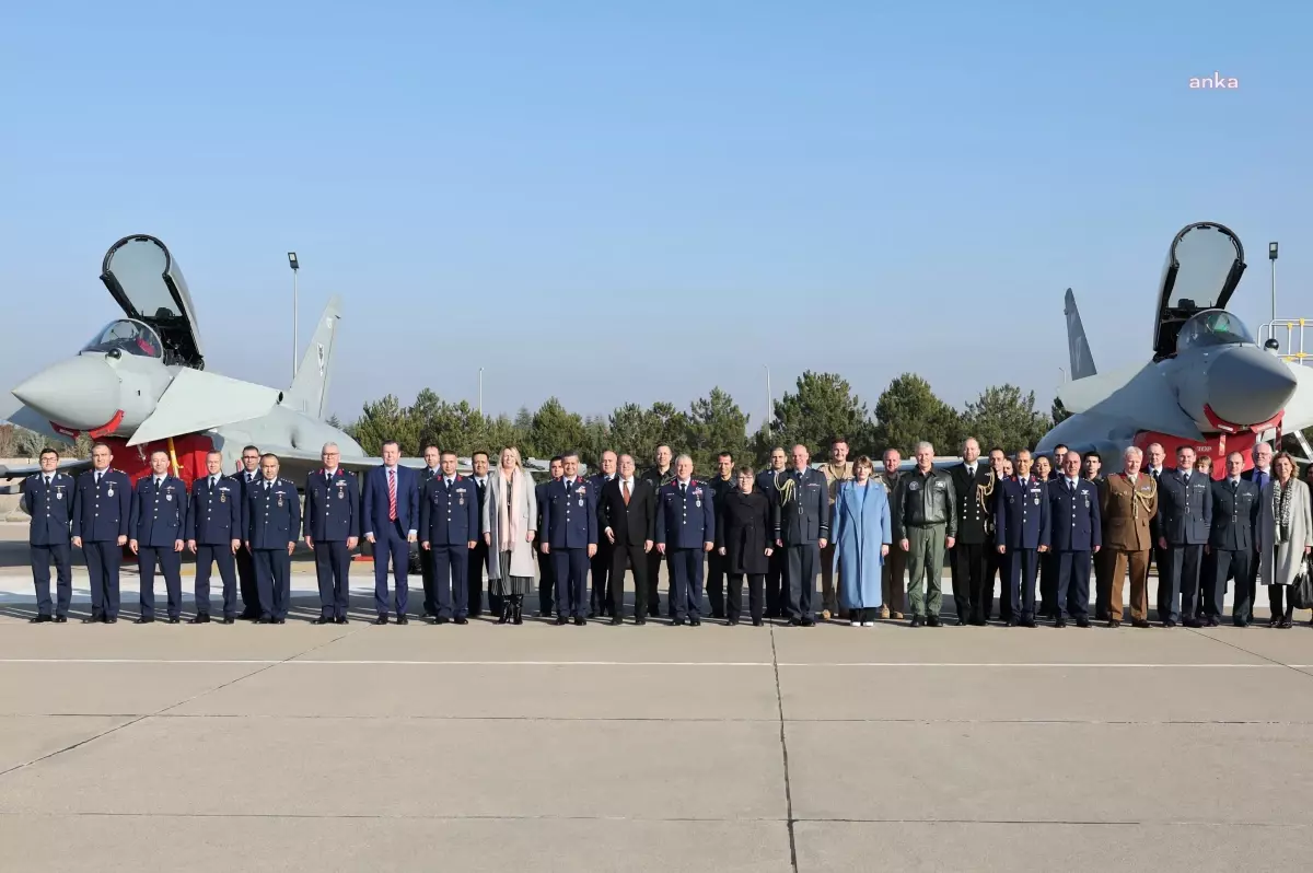 Katar’da Tatbikata Katılan Eurofighter Uçakları Ankara’ya İndi