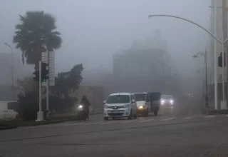 Kilis’te Yoğun Sis Hayatı Olumsuz Etkiledi