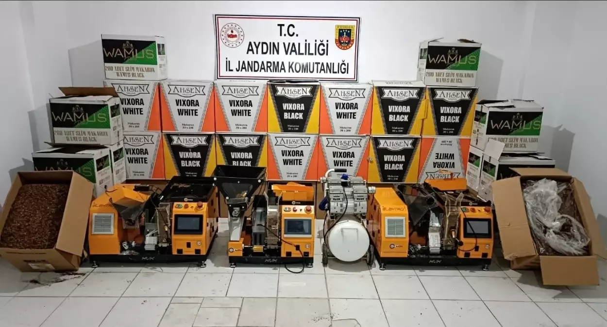Kuşadası’nda Sigara Kaçakçılığı Operasyonu: 175 Kilo Tütün Ele Geçirildi