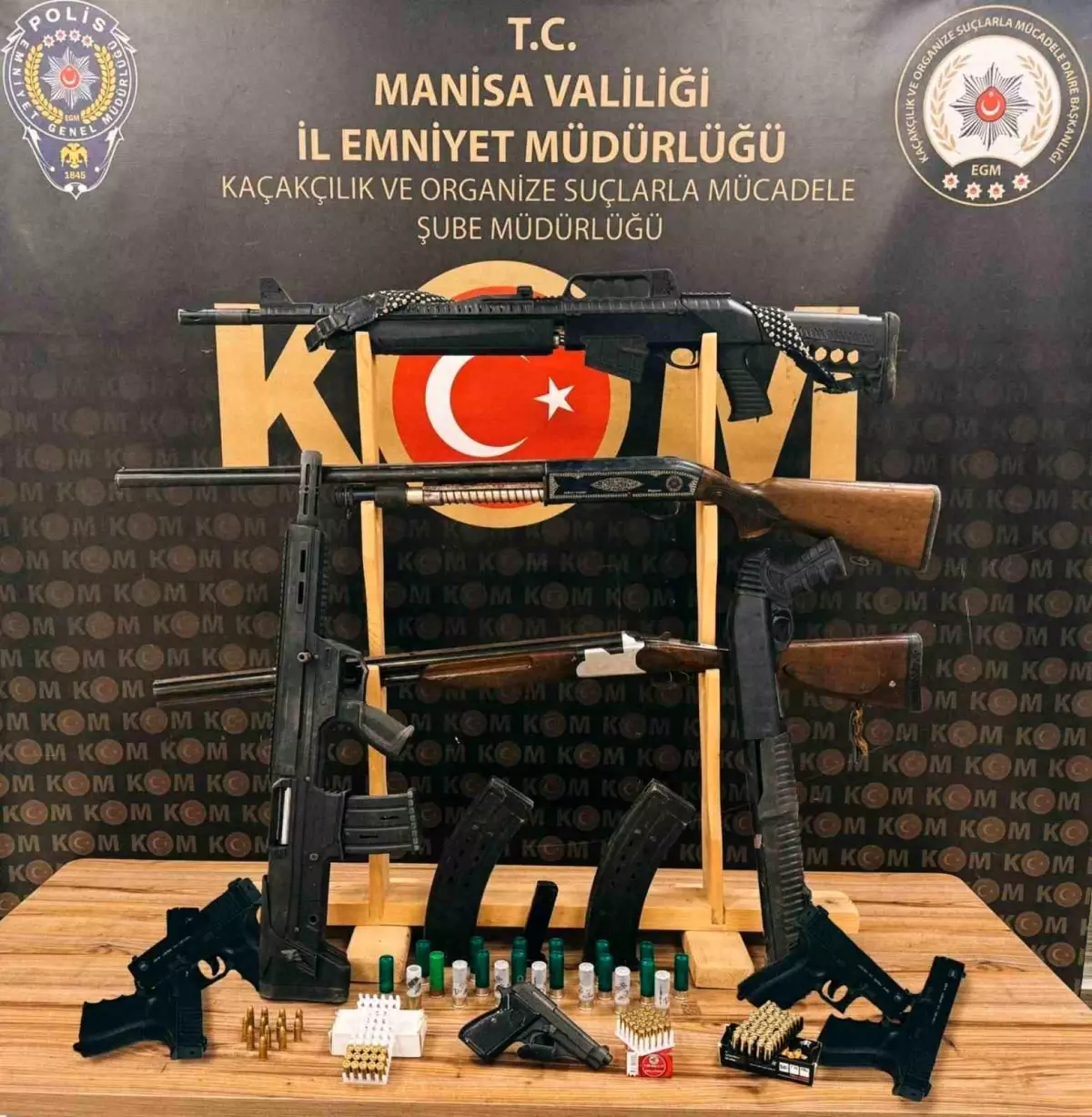 Manisa’da Silah Ticareti Yapan 21 Şahıs Yakalandı