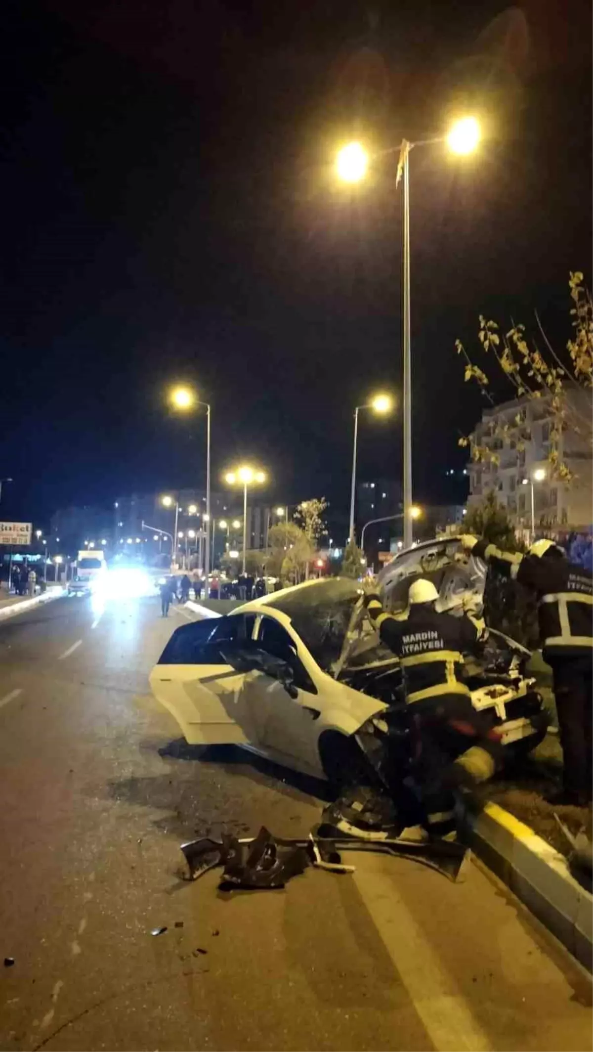 Mardin’de Trafik Kazası: 3 Yaralı