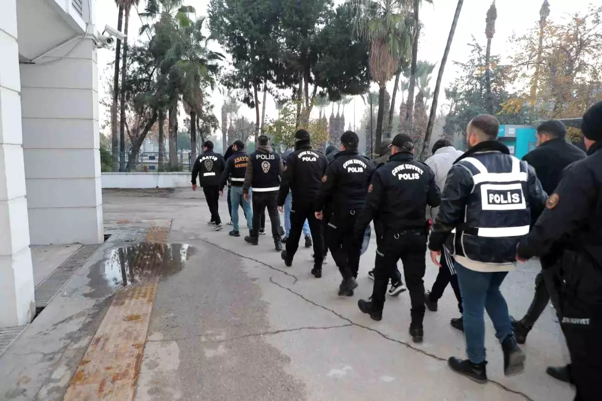 Mersin Merkezli Fuhuş Şebekesine Operasyon: 16 Tutuklama