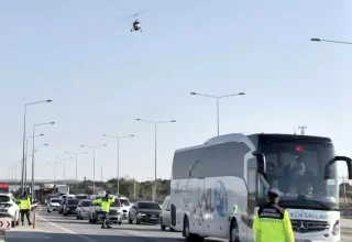 Mersin’de Cayrokopter ile Hava Trafik Denetimi