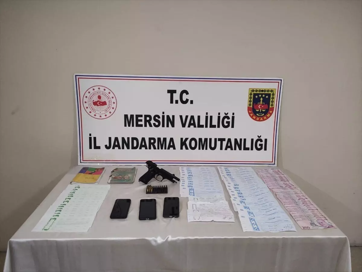 Mersin’de Tefecilik Operasyonu: 3 Şüpheli Tutuklandı