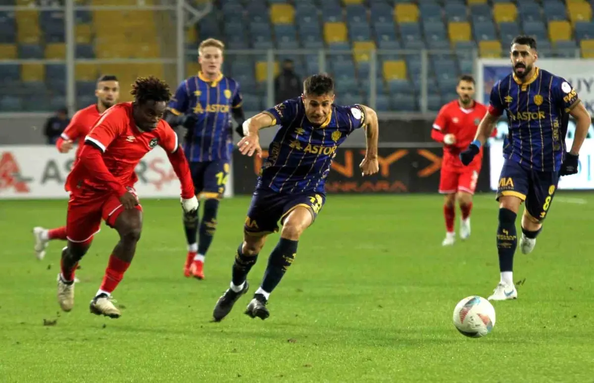 MKE Ankaragücü, Manisa FK’ya 1-0 Mağlup Oldu