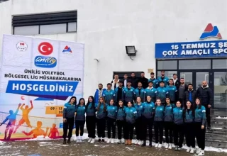 Munzur Üniversitesi Kadın Voleybol Takımı Ünilig’de 3’üncü Oldu