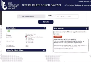 Sofascore’a Erişim Engeli Getirildi