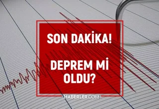 Tokat’ta deprem mi oldu 30 Aralık Pazar? Deprem nerede oldu? SON DAKİKA DEPREMLER!