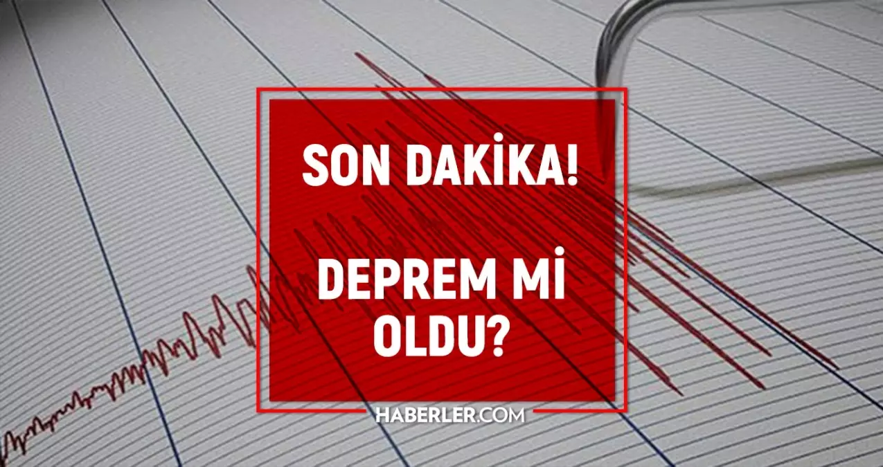 Tokat’ta deprem mi oldu 30 Aralık Pazar? Deprem nerede oldu? SON DAKİKA DEPREMLER!