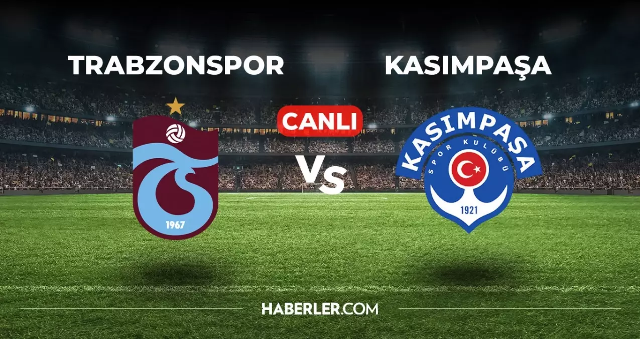 Trabzonspor Kasımpaşa CANLI izle! (ŞİFRESİZ) Trabzonspor Kasımpaşa maçı hangi kanalda, canlı yayın nerede ve nasıl izlenir?