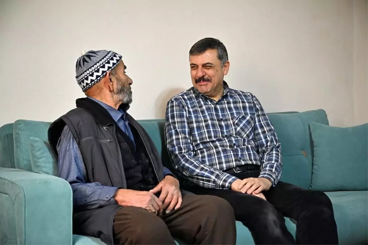 Vali Çiftçi, 96 Yaşındaki Refik Masat’ı Ziyaret Etti