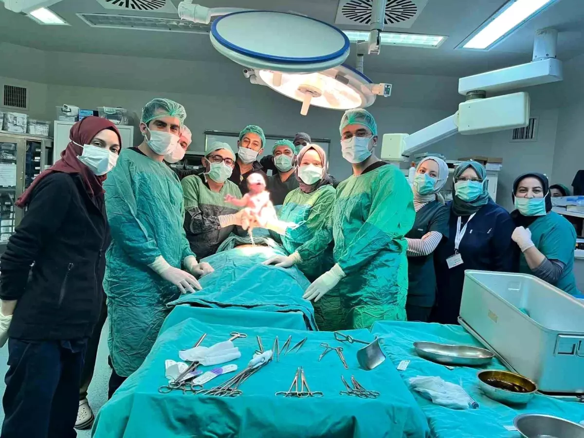 Bolu’da Yılın İlk Bebeği Dünyaya Geldi