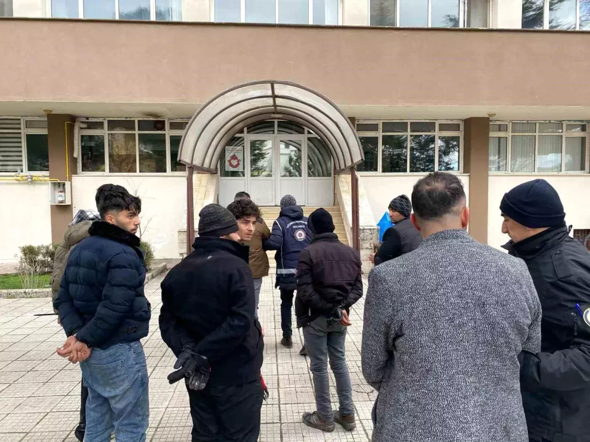 Amasya’da Kaçak Göçmen Operasyonu: 7 Göçmen Yakalandı