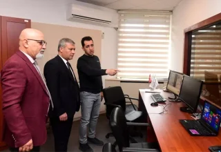 Anadolu Üniversitesi Rektörü Engelliler Araştırma Enstitüsü’nü Ziyaret Etti