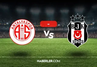 Antalyaspor Beşiktaş maçı kaç kaç, bitti mi? MAÇ SONUCU! Antalyaspor Beşiktaş golleri kim attı, canlı maç anlatımı!