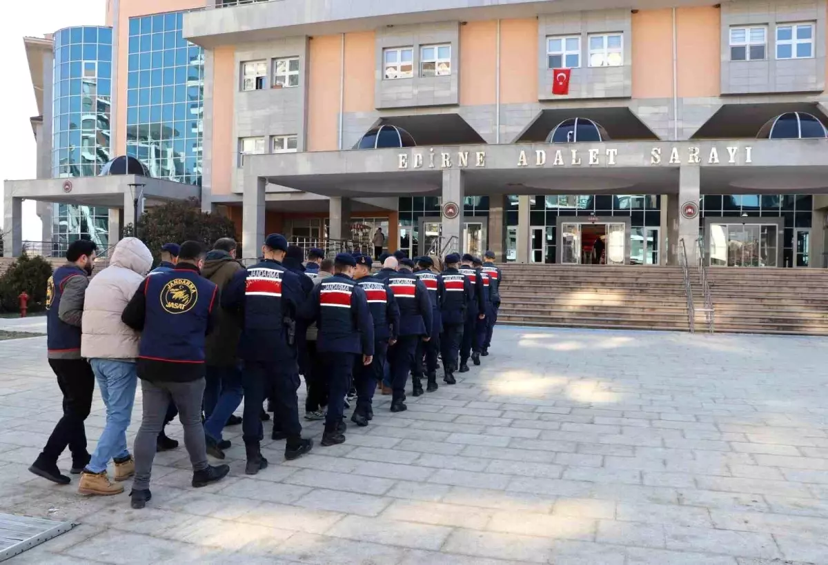 Edirne’de İhaleye Fesat Karıştırma Operasyonu: 10 Gözaltı