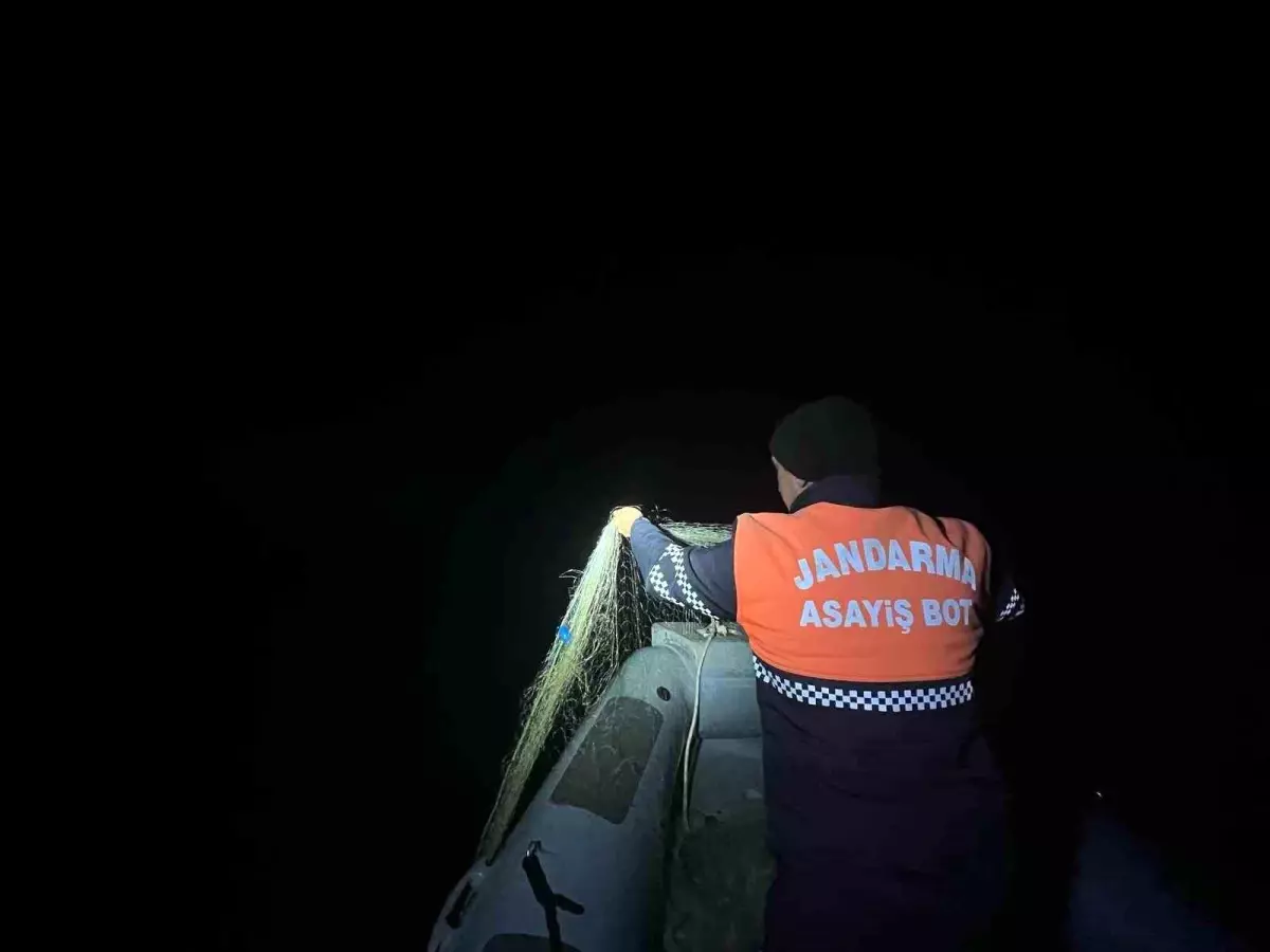 Gaziantep’te Ağ ile Avlanma Yasağına Uymayan İki Kişi Yakalandı