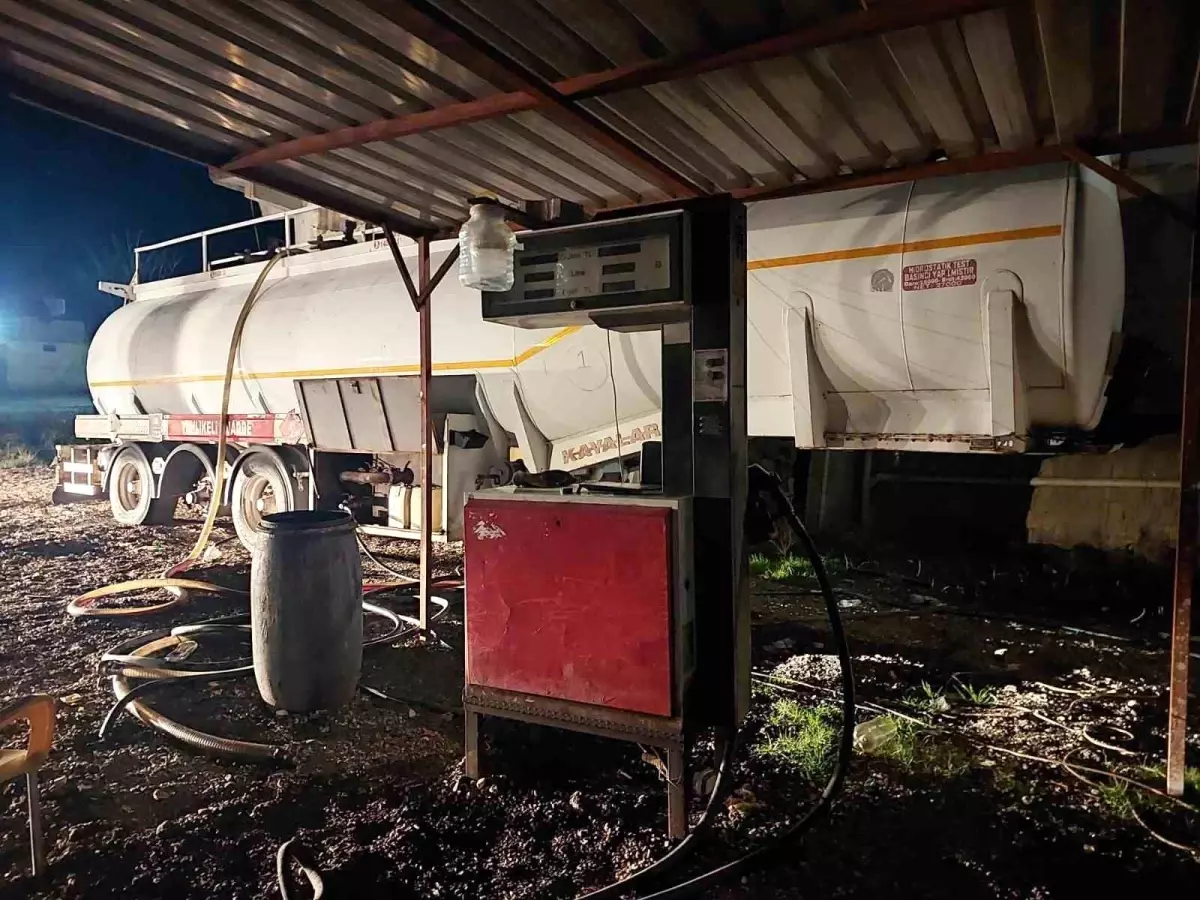Gaziantep’te Kaçak Akaryakıt Operasyonu: 34 Bin 300 Litre Ele Geçirildi