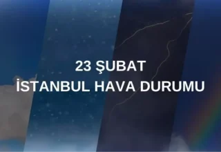 İSTANBUL HAVA DURUMU: İstanbul’da kar yağacak mı? 23 Şubat Pazar İstanbul hava durumu