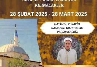 Köyceğiz’de Ramazan Ayı’nda Hatimle Teravih Namazı Kılınacak