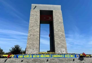 1907 ÜNİFEB, Çanakkale Şehitlik Ziyareti’nde Şehitleri Andı