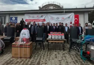 Adıyaman Sincik’te Çiftçilere Tarımsal Makine Desteği