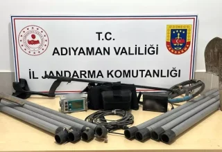 Adıyaman’da Define Ararken Yakalandılar