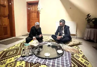 AK Parti Ağrı İl Başkanı Halime Kızılkurt’u Ziyaret Etti